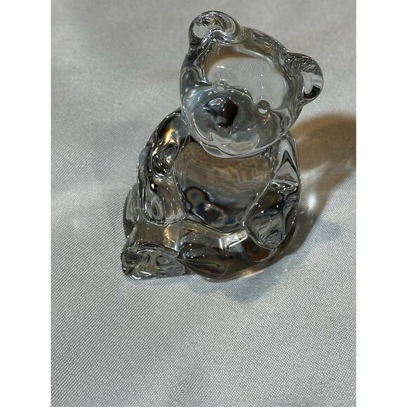 Vintage west Germany Princess house 24% lead teddy bear figurine paper weight - Picture 3 of 12